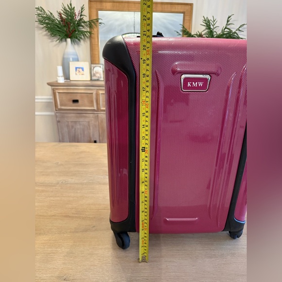 Tumi Pink Carry On Suitcase - Picture 8 of 10